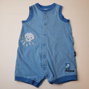 Carter's Boys Octopus Onesie Size 9 Months Blue